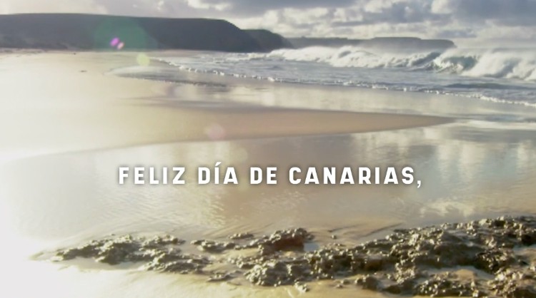 Fotograma de uno de los vídeos realizados con motivo de la festividad del Día de Canarias