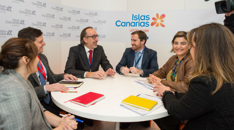 Reunión Turismo de Canarias con líneas aéreas