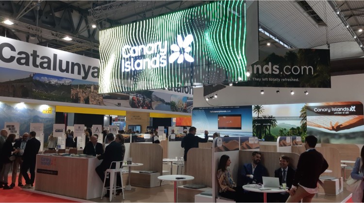 The Canary Islands attends the new edition of the IBTM WORLD in Barcelona