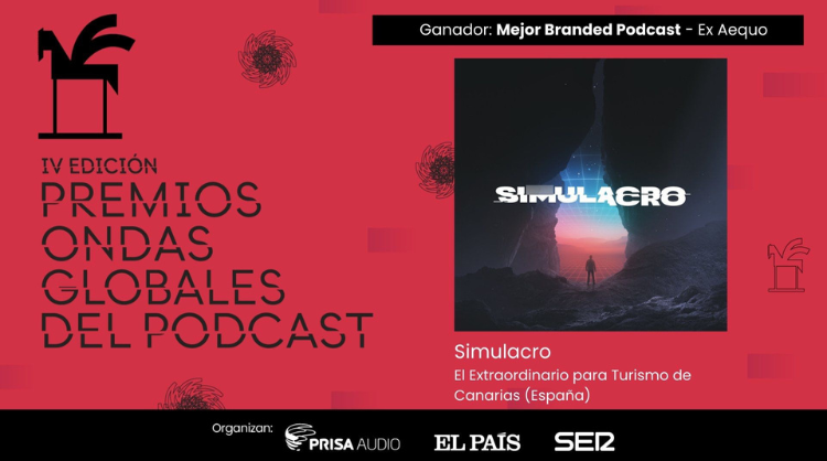 Simulacro gana el Premio Ondas al mejor podcast de marca