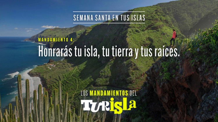 Imagen de la campaña "Los mandamientos del Turisla" dirigida al turismo interno