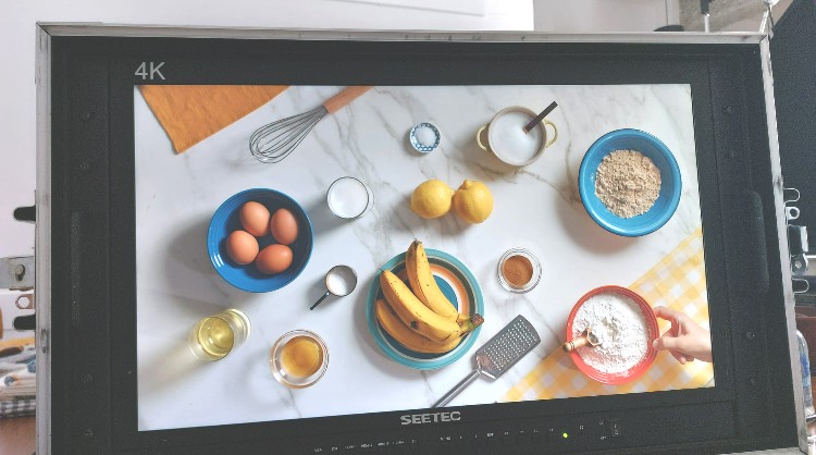 Photo from one of the Canary Islands recipe videos for social media