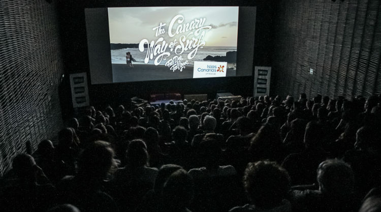 Proyección vídeo The Canary Way of Surf en festivales europeos de cine de surf