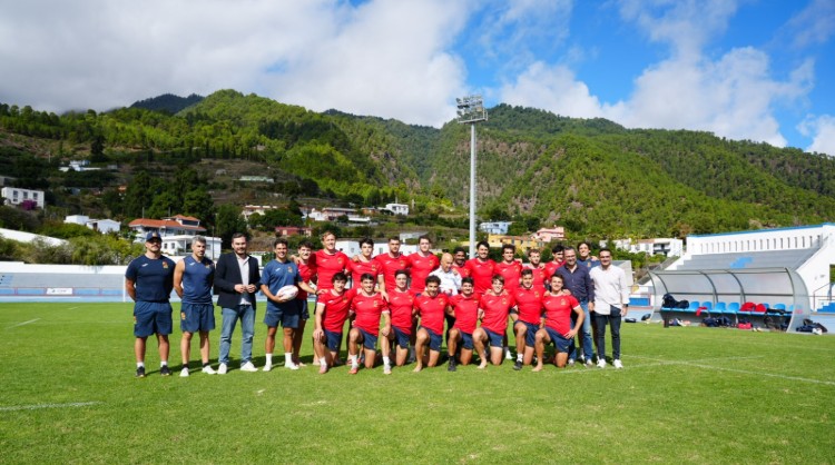 Concentración de la selección española de rugby 7s en La Palma, Islas Canarias Concentración de la selección española de rugby 7s en La Palma, Islas Canarias