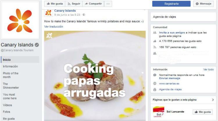 Perfil Facebook Canary Islands