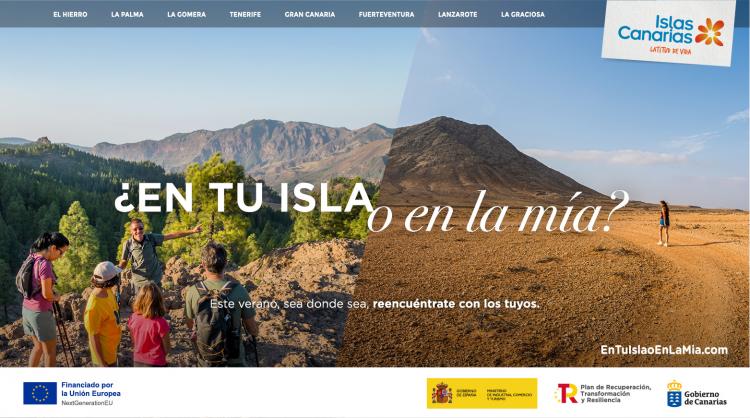 "En tu isla o en la mía", la nueva campaña de Islas Canarias dirigida al turismo interno de cara al verano 