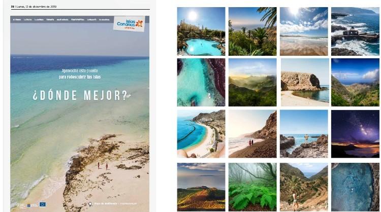 Imagen de la campaña de turismo interno «Islas Canarias, ¿dónde mejor?»