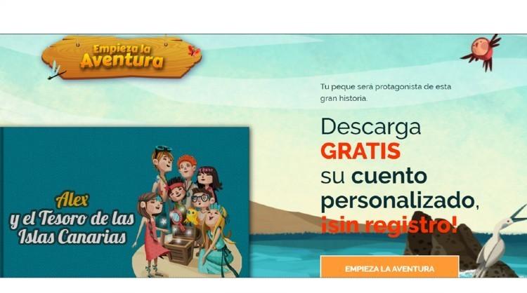 Islas Canarias participa en el Día del Libro con un original cuento personalizado para el público infantil 