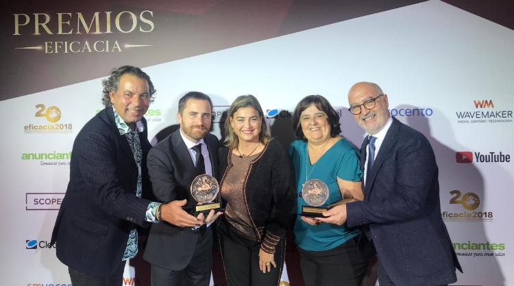 2018 Eficacia Award given to the Canary Islands brand for Most Innovative Strategy