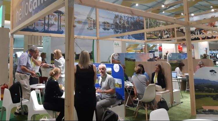 The Canary Islands stand at IGTM, the most important golf fair in the world.