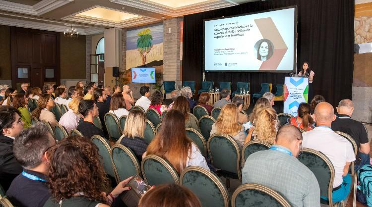Intervención de Sara Sánchez-Romo en el II Encuentro de Innovación: retos y oportunidades en la comercialización online de experiencias turísticas