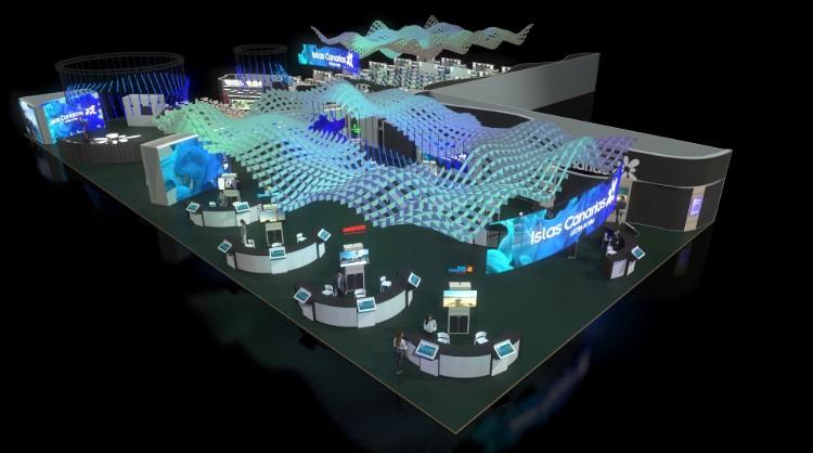 Estand de Islas Canarias en Fitur 2025