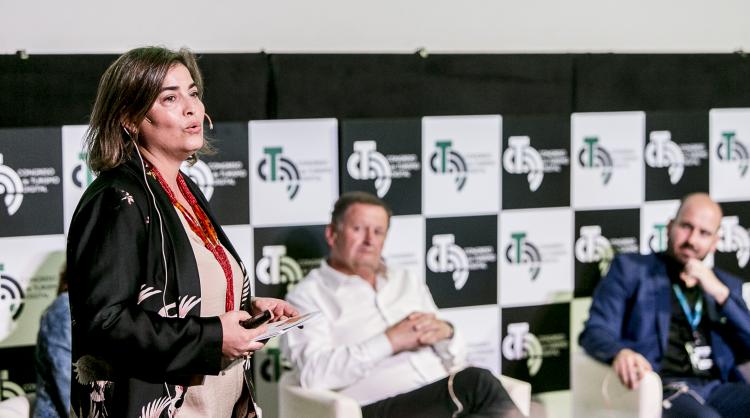 María Méndez, gerente de Promotur, en el IV Congreso de Turismo Digital de Canarias