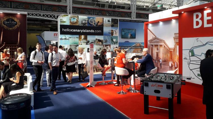 Canary Islands stand at The Meetings Show 2018