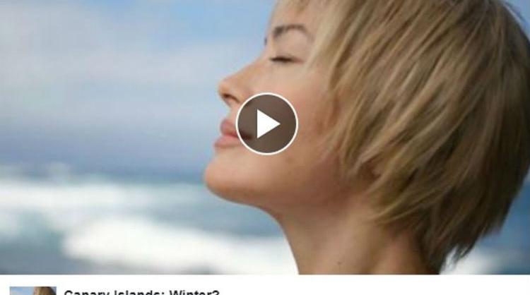 One of the posts on Facebook of the “Winter is NOT coming” campaign by the Canary Islands brand