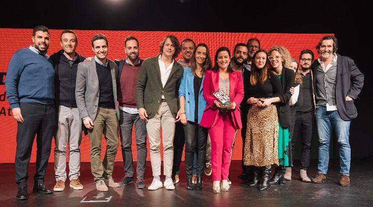 Entrega de los premios otorgados a Discovering Canary Islands por Branded Content Marketing Association
