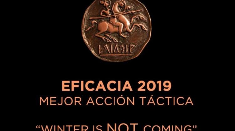 La acción promocional “Winter is not coming” recibe un bronce en los Premios Eficacia 2019