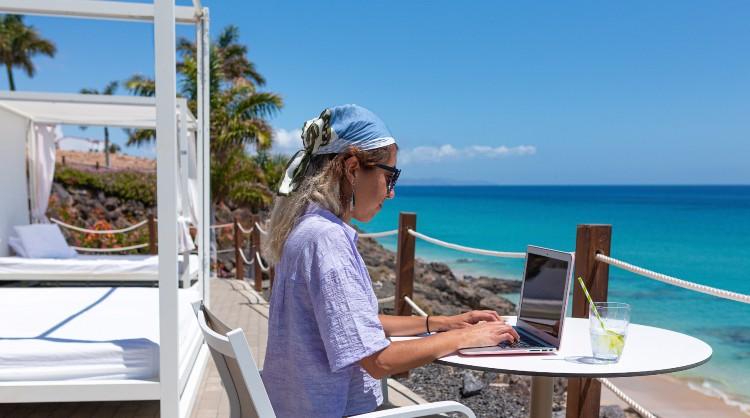 Monthly increase of 10% in remote workers coming to Canary Islands