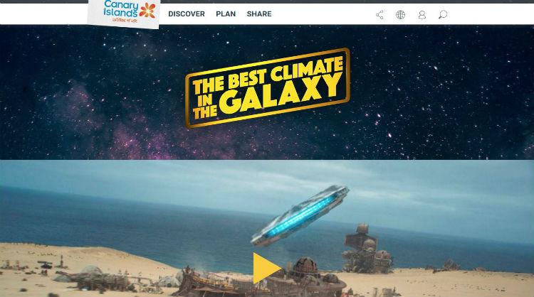 Image of thebestclimateinthegalaxy.com, Canary Islands