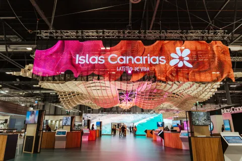 Estand de Islas Canarias en Fitur 2026