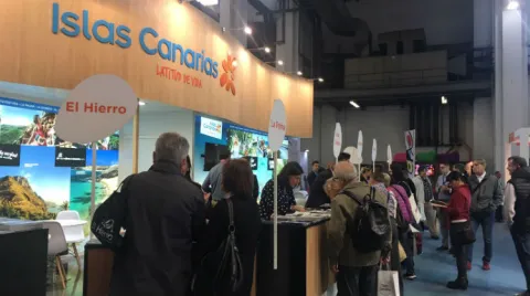 Stand de Islas Canarias en B-Travel Show 2017