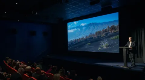 Presentación del programa de televisión "Hidden Canary Islands" en Nueva York
