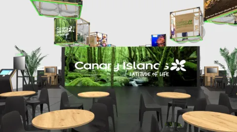 La delegación canaria en la World Travel Market reduce la huella de carbono