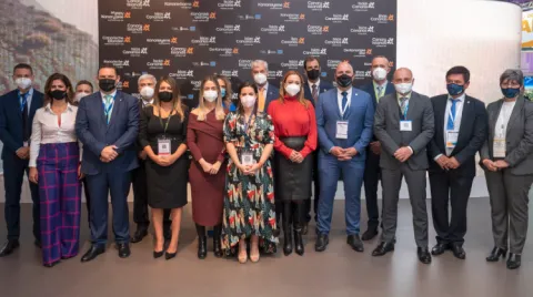 Delegación de Turismo de Islas Canarias en la WTM London 2021.