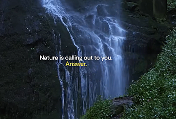 Nature is calling. Answer
