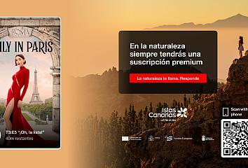 Pieza creativa para Netflix de la campaña "La naturaleza te llama. Responde"