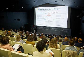 Momento de la presentación del renovado Observatorio Turístico de Canarias