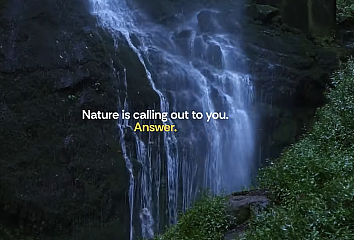 Nature is calling. Answer