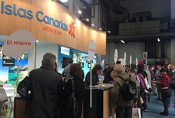 Stand de Islas Canarias en B-Travel Show 2017