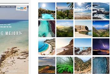 Imagen de la campaña de turismo interno «Islas Canarias, ¿dónde mejor?»