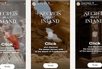 Images from the Canary Islands “Secrets await inland” campaign 