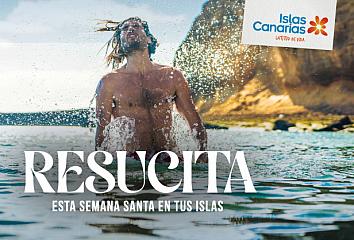 Una de las imágenes de la campaña “Resucita esta Semana Santa en tus islas”