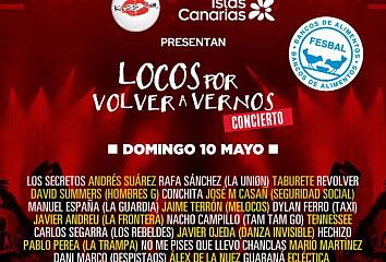 Concierto “Locos por volver a vernos” ofrecido por Islas Canarias y la emisora Kiss FM