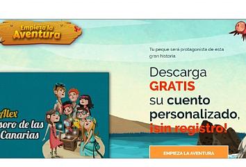 Islas Canarias participa en el Día del Libro con un original cuento personalizado para el público infantil 