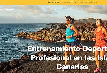 Nueva plataforma digital para consolidar las Islas Canarias como destino de los deportistas de élite