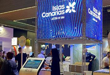 Estand de Islas Canarias en Expovacaciones 2022