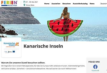 Participación de Islas Canarias en la feria Viena Reed Messe Wien 2021