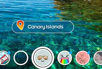 Acción de Islas Canarias en Snapchat para conectar con el público más joven