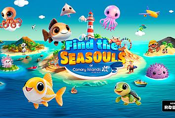 Imagen del videojuego "Find the Seasouls" de Islas Canarias en Roblox