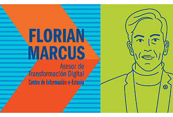 Florian Marcus, asesor de Transformación Digital en el Centro de Información e-Estonia.