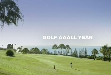 One of the picture of the Canary Islands campaign aimed at golf tourists during the 2018 Ryder Cup Celebration