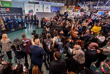 Inauguración del estand de Islas Canarias en Fitur 2025