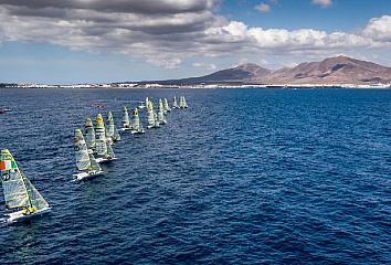Lanzarote International Regatta, competición clasificatoria de Europa y África para Tokio 2020, se celebró en marzo de 2021 en aguas de las Islas Canarias