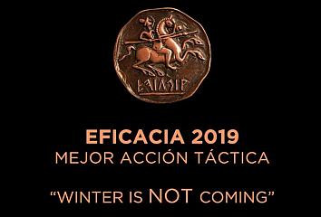 La acción promocional “Winter is not coming” recibe un bronce en los Premios Eficacia 2019