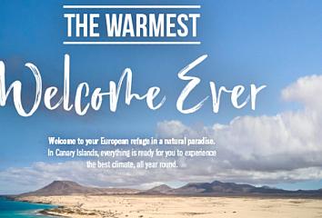 “La bienvenida más cálida de todas”, la nueva campaña internacional de Islas Canarias