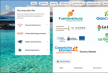 Las Islas Canarias participan en la feria Vakantiebeurs.